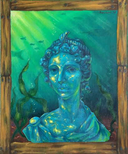 Awakening From the Depths - a Paint Artowrk by Tanja Kuschpel